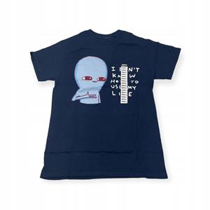 Outletup-clothes Koszulka T-shirt męski okrągły dekolt SPENCER'S STRANGE PLANET XL