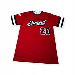 Outletup-clothes Bluzka męska na krótki rękaw CHAMPRO DUGOUT BASEBALL 20 M