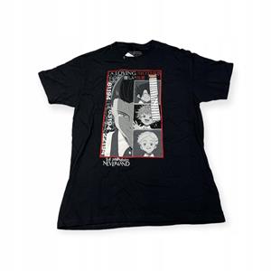 Outletup-clothes Koszulka T-shirt męska okrągły dekolt SPENCER'S THE PROMISED NEVERLAND L