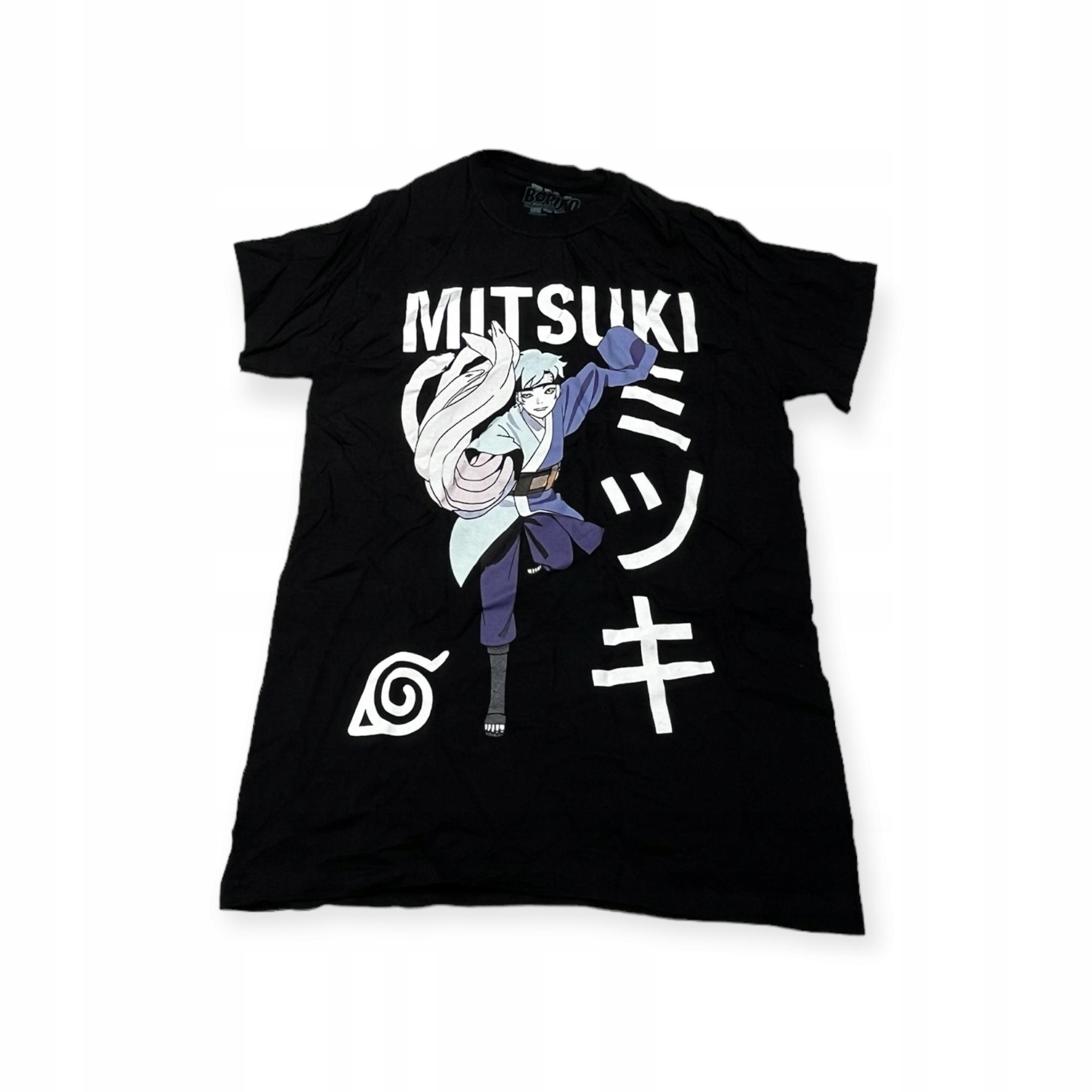Outletup-clothes Koszulka T-shirt męski okrągły dekolt SPENCER'S BORUTO XL