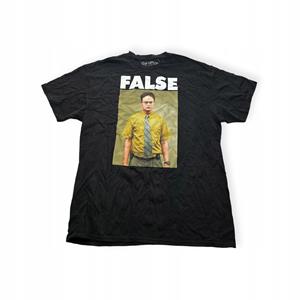 Outletup-clothes Koszulka T-shirt męski okrągły dekolt SPENCER'S nadruk XL