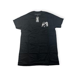 Outletup-clothes Koszulka T-shirt męski okrągły dekolt SPENCER'S nadruk M