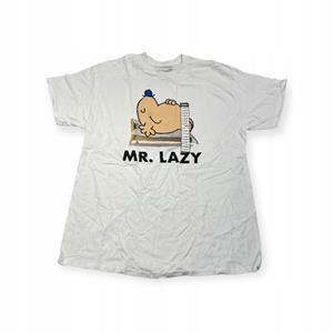 Outletup-clothes Koszulka T-shirt męski okrągły dekolt SPENCER'S MR. MEN LITTE MISS L