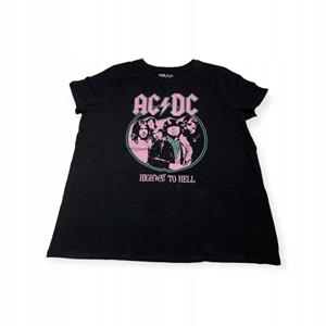 Outletup-clothes Koszulka T-shirt męski okrągły dekolt AC/DC VINYL ICONS XL