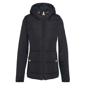 Barbour International Dames Quilted Sweat Bondar Black