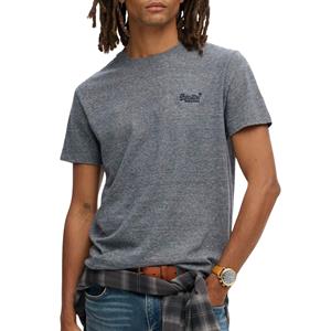 Superdry T-shirt Korte Mouw  Essentieel EMB-T-shirt met logo