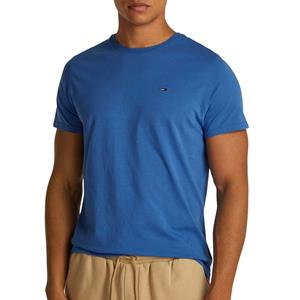 TOMMY JEANS T-shirt TJM ESSENTIAL SOLID TEE Regular fit met ronde halslijn en subtiele logo-vlag