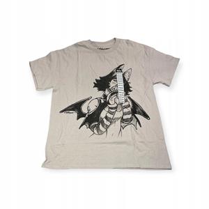 Outletup-clothes Koszulka T-shirt męski okrągły dekolt SPENCER'S nadruk M