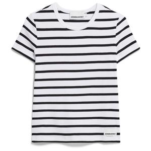 ARMEDANGELS  Women's Kardaa Stripes - T-shirt, wit