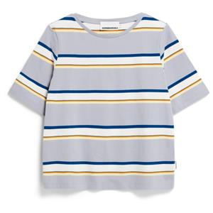 ARMEDANGELS  Women's Finiaa Multi Stripes - T-shirt, grijs