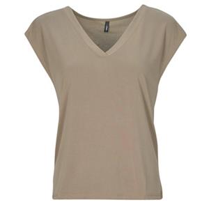 Only Shirt met V-hals ONLFREE S/S MODAL V-NEC TOP BOX JRS NOOS