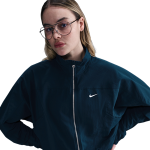 Nike Sportswear Everything Wovens oversized Repel damesjack met uv-bescherming - Blauw