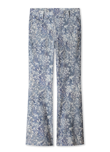 Helena Hart 7308deni 0 flair print deni marine