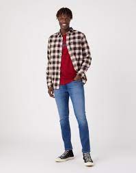 Wrangler 1 pocket shirt black