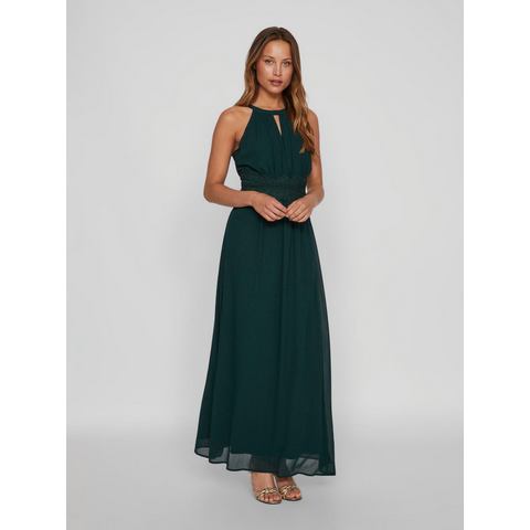 Vila Maxi-jurk VIMILINA HALTERNECK MAXI DRESS - NOOS