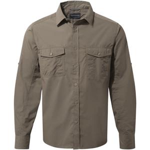 Craghoppers  Kiwi L/S - Overhemd, olijfgroen