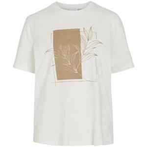 Vila Shirt met korte mouwen VINORA S/S T-SHIRT - NOOS