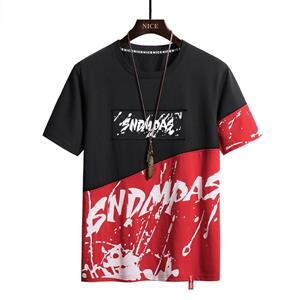 Smiling Men Clothing C T-shirt heren print 9xl 8xl plus size t-shirts hiphop t-shirts heren casual heren grote maten top oversized tops tee XL