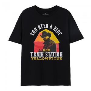 Pertemba FR - Apparel Yellowstone Heren hebben een rit nodig T-shirt L zwart