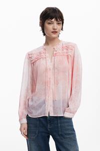 Desigual Rucheblouse - RED