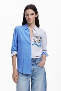 Desigual Perfect Ride overhemd - BLUE