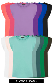 Jurkjes Deal Schoudervulling Tops Jade