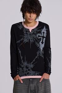 Jaded Man Dropout Double Layer Top