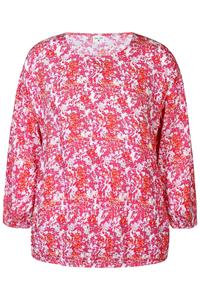 Ze-Ze (Maatje Meer) Relly Print Blouse