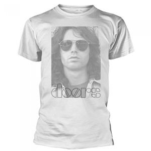 The Doors De deuren Unisex volwassen vlieger katoenen T-shirt S wit