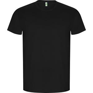Roly Heren gouden effen t-shirt met korte mouwen
