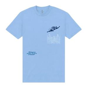 Superman Unisex Adult Number One T-Shirt XXL blauw