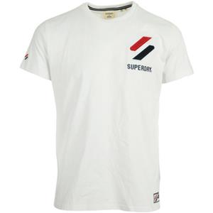 Superdry T-shirt Korte Mouw  Sportstyle Chenille Tee