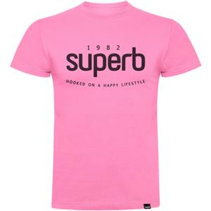 Superb 1982 T-shirt Korte Mouw  3000-PINK