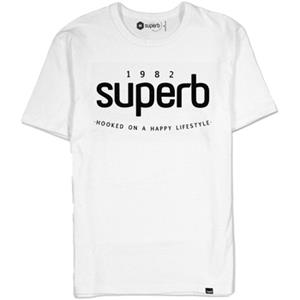 Superb 1982 T-shirt Korte Mouw  3000-WHITE