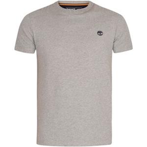 Timberland T-shirt Korte Mouw  Dun River slim T-shirt met ronde hals