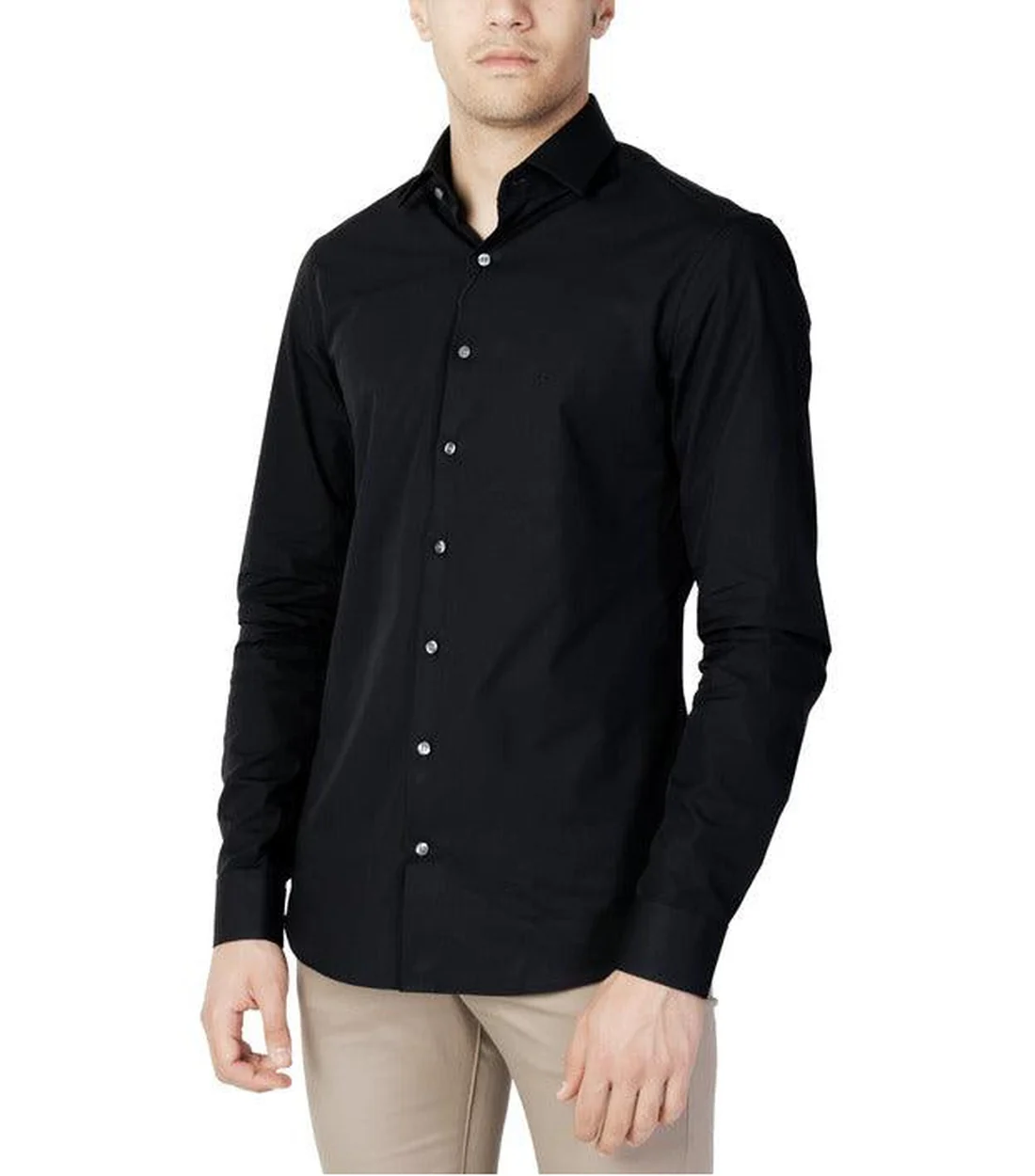 Calvin Klein Jeans Overhemd Lange Mouw  POPLIN STRETCH SLIM SHIRT K10K103025