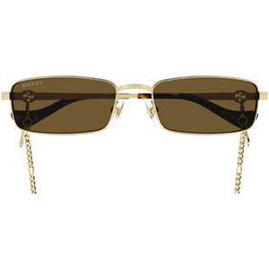 Gucci Zonnebril  Occhiali da Sole GG1600S 002 con Catena
