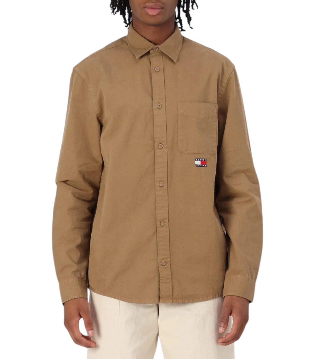 Tommy Hilfiger Overhemd Lange Mouw  TJM REG WASHED TWILL DM0DM21107