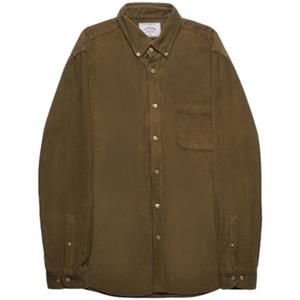 Portuguese Flannel Overhemd Lange Mouw  Lobo Shirt - Olive