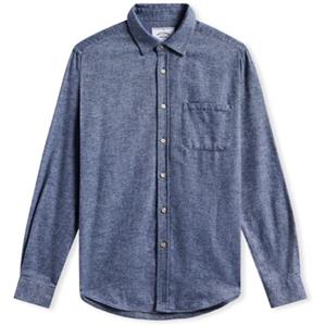 Portuguese Flannel Overhemd Lange Mouw  Teca Shirt - Indigo