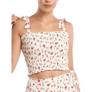 Lisca Blouse  Gesmokte slipe top Java