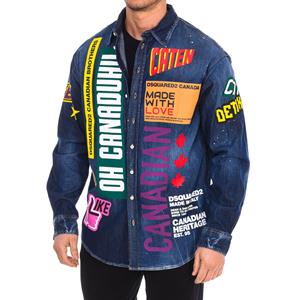 Dsquared Overhemd Lange Mouw  S74DM0505-S30341-470