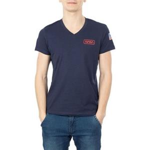 NASA T-shirt  BASIC FLAG V NECK