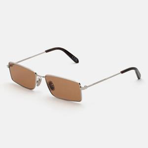 Retrosuperfuture Zonnebril  Occhiali da Sole Chopper Brown Marble BM5