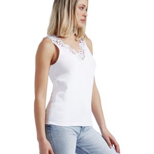 Admas Blouse  Tanktop Escote Guipur