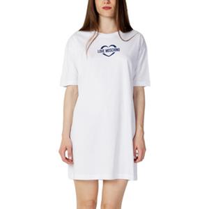 Love Moschino Korte Jurk  STAMPA LOGO CUORE W 5 923 39 M 3876