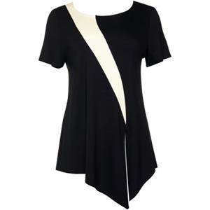 Lisca Blouse  Top met slipe mouwen Guaraja zwart