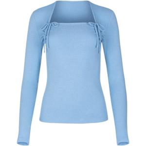 Lisca Blouse  Top met lange mouwen en verstelbare halslijn Kenza