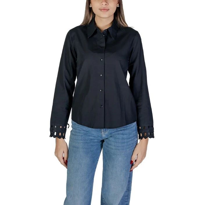 Jacqueline De Yong Overhemd  JDYMIO L/S V-NECK TOP WVN DIA 15335502