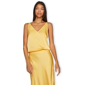 Vila Blouse  Top Ravenna V-Neck - Cornsilk